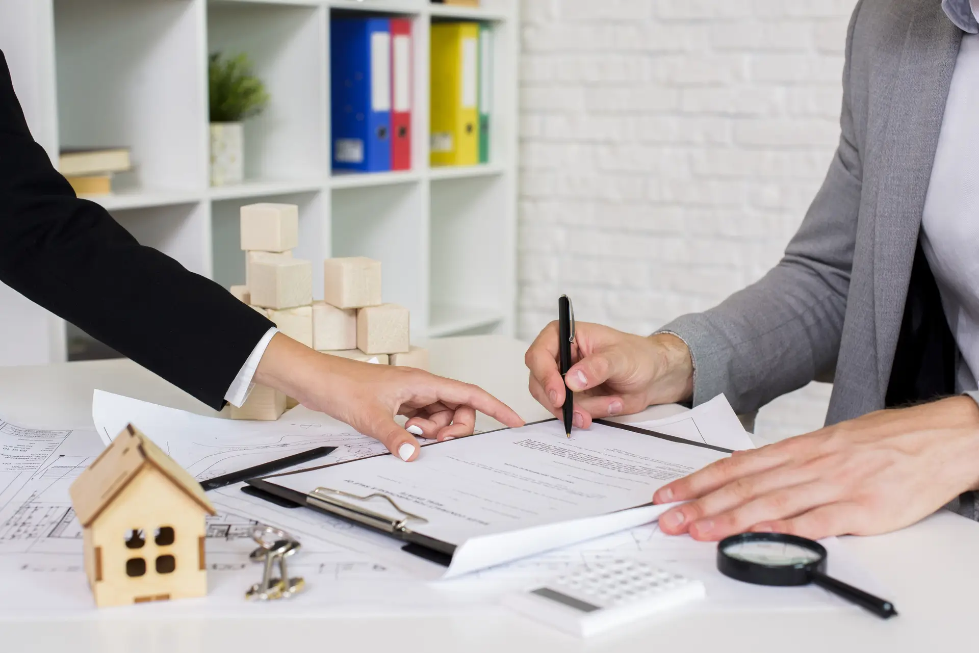 woman suggesting changes plan